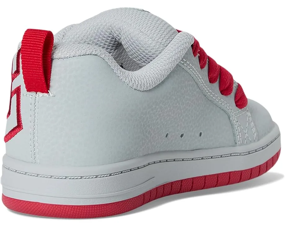 DC Kids Court Graffik детские скейтбордические кеды с вулканизированной подошвой