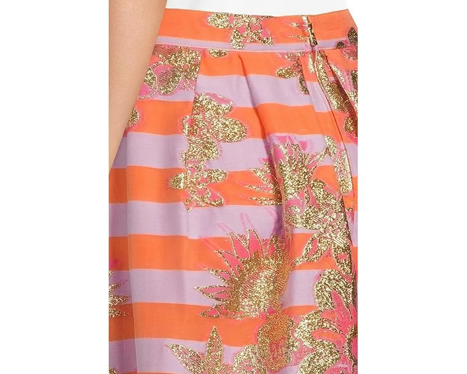 Lilly Pulitzer Юбка миди Lauderdale с плиссировкой