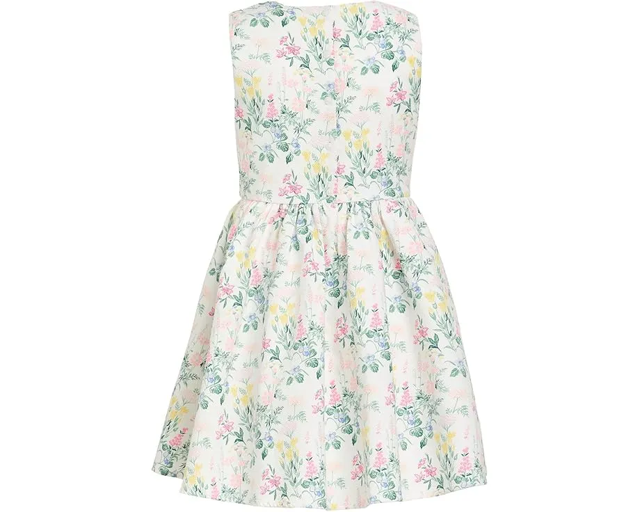 Платье Janie and Jack с цветочным принтом и бантом спереди