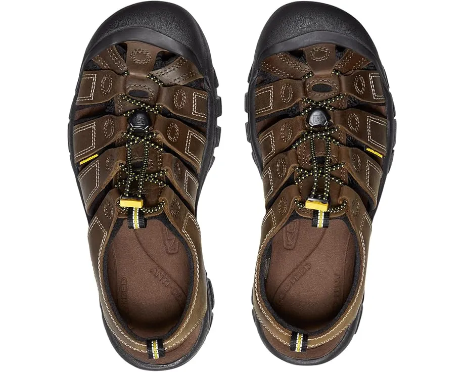 KEEN Сандалии Newport Leather с закрытым носком и широкой колодкой