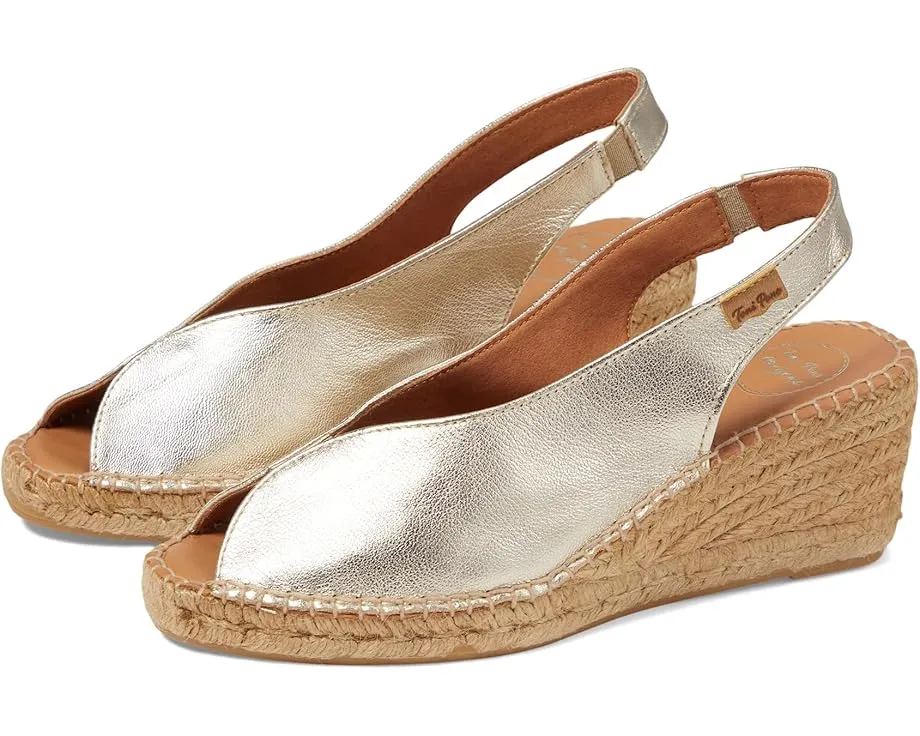 Эспадрильи Toni Pons Laila P на платформе с открытым носком