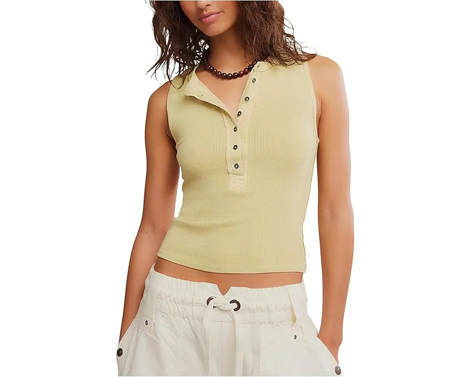 Free People Топ We The Free Jamie Henley из ребристой ткани
