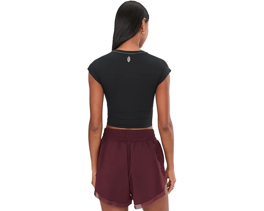 Футболка Never Better Ultra Light с эффектом второй кожи и укороченным кроем FP Movement