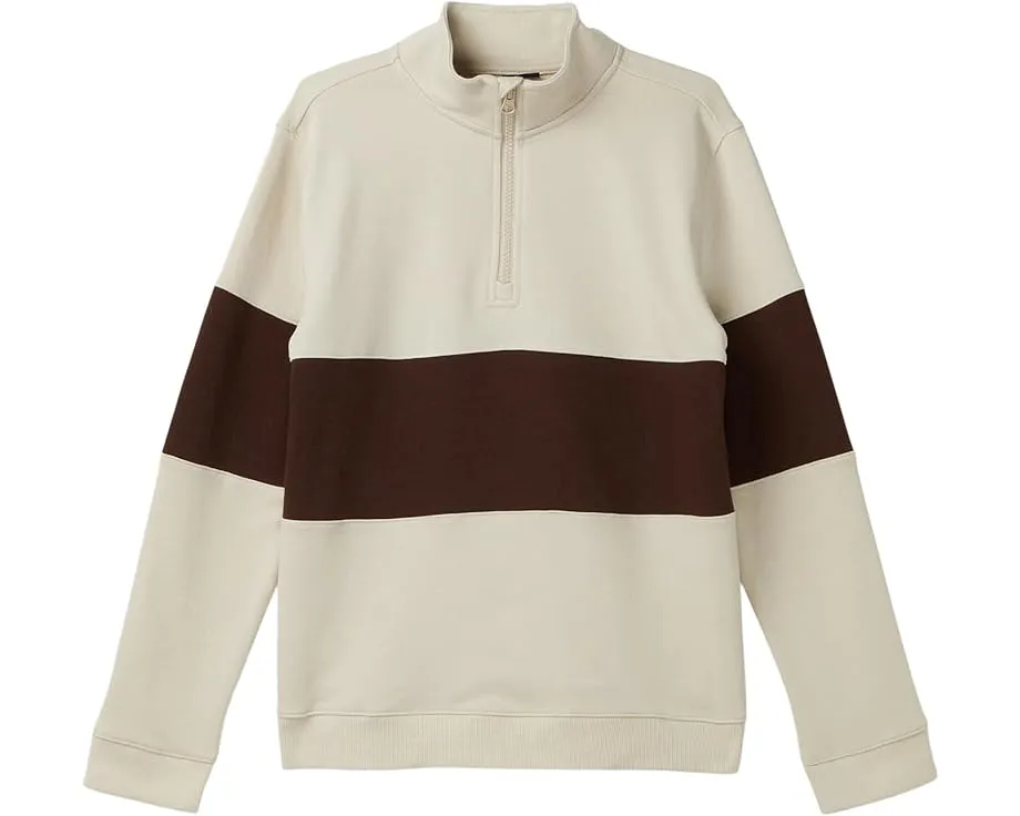 Свитшот Janie and Jack с молнией на четверть и воротником