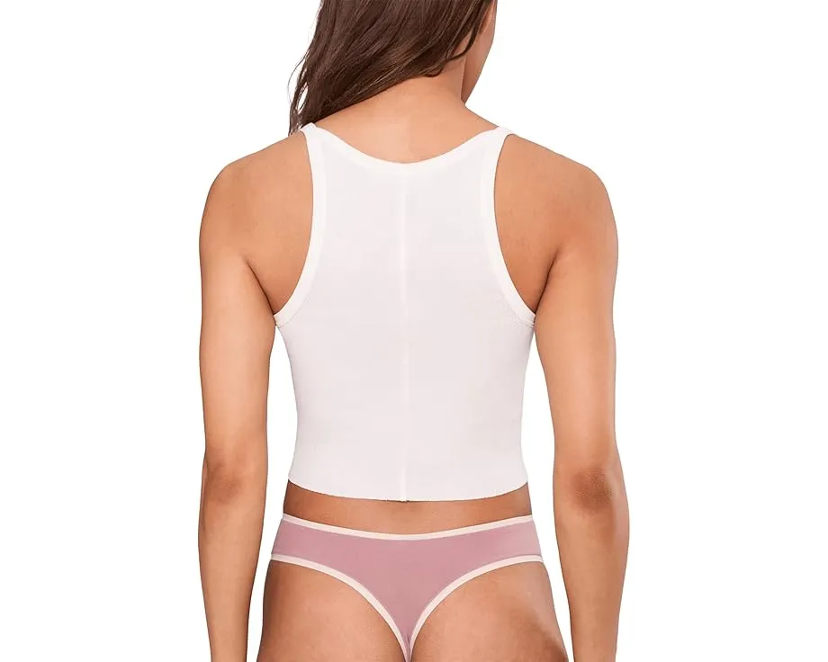 Трусики-стринги Bliss Bare Cotton 3 шт из дышащего хлопка пима