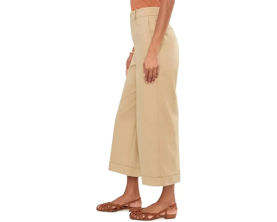Укороченные брюки из двухслойного стретч-хлопка Lauren Ralph Lauren