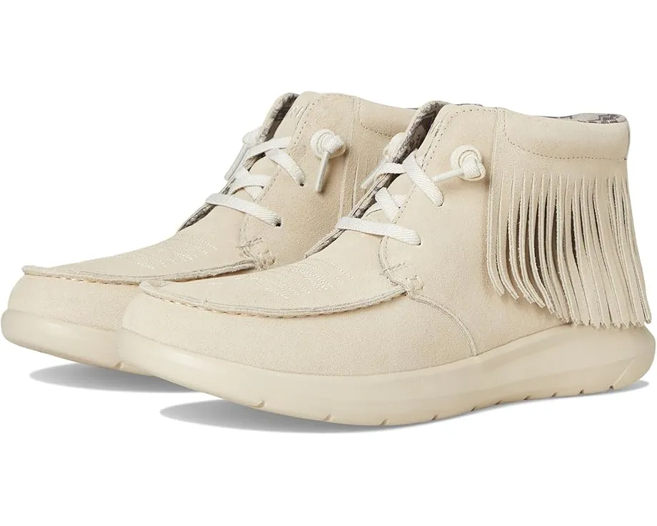 Кроссовки Hilo High-Top Fringe от Ariat с бахромой и кожаным верхом