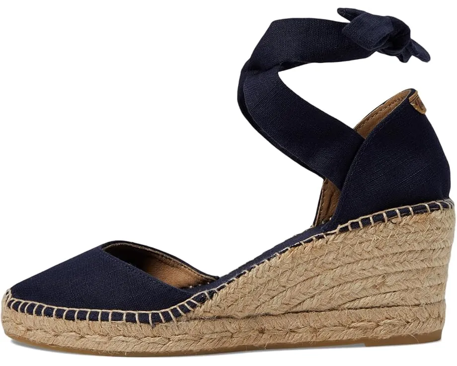 Эспадрильи Toni Pons Julia на клине из джута с завязками на щиколотке
