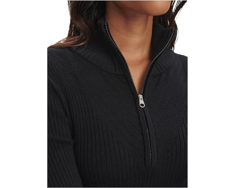 Свитер Varley Demi 2.0 с полузастежкой и контрастной панелью