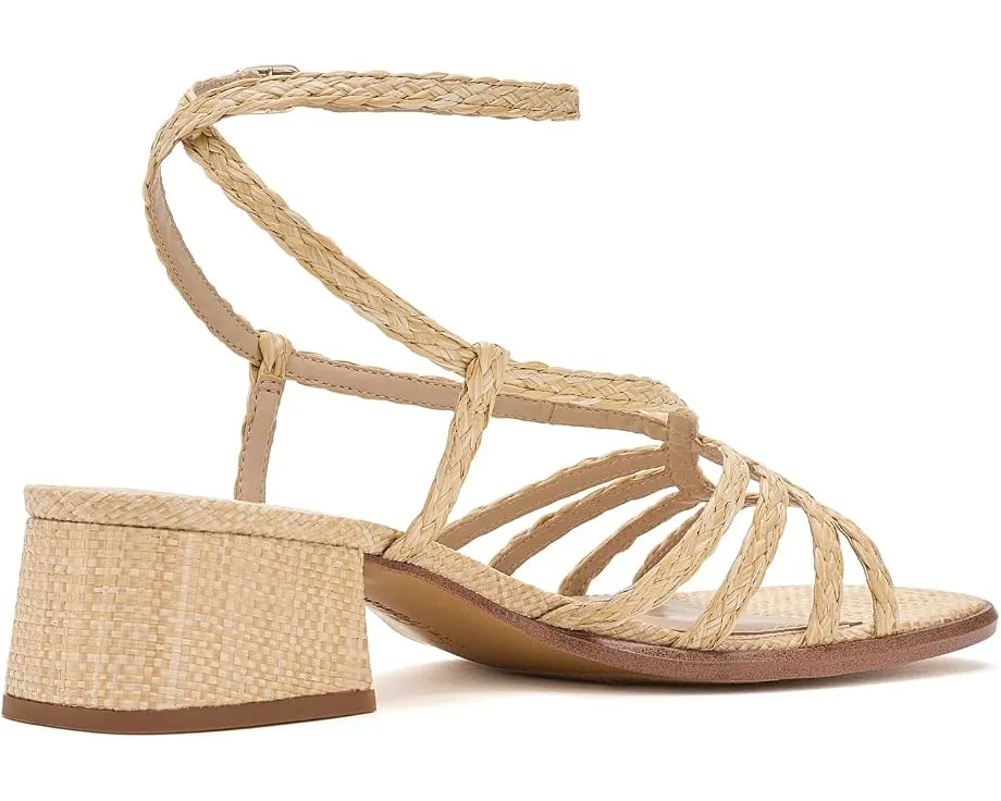 Сандалии Sam Edelman Fletcher на каблуке из рафии