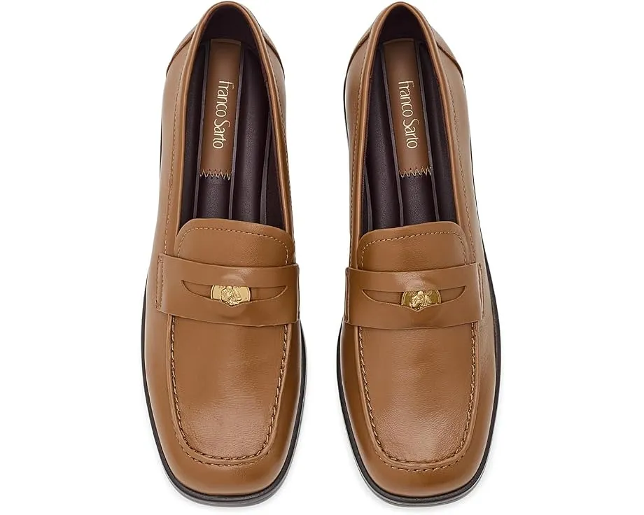 Лоферы Franco Sarto Bessy из коричневой кожи