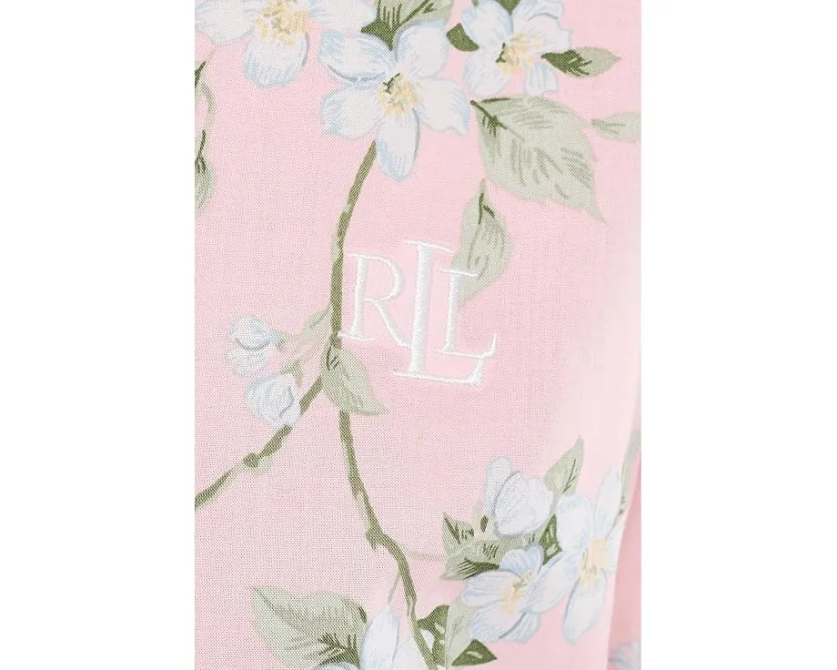 Пижамный комплект Lauren Ralph Lauren из батиста с длинными брюками