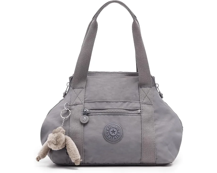 Сумка-тоут Kipling Art Mini с геометрическим принтом и съемным ремнем