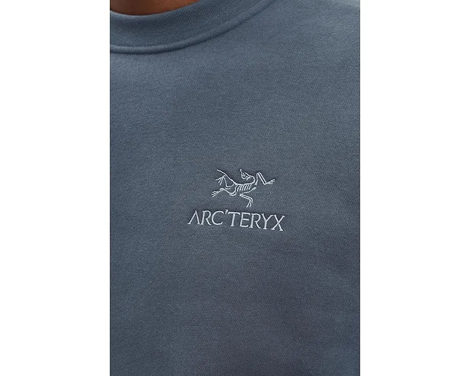 Толстовка Emblem Fleece Crew из органического хлопка с логотипом Arc'teryx