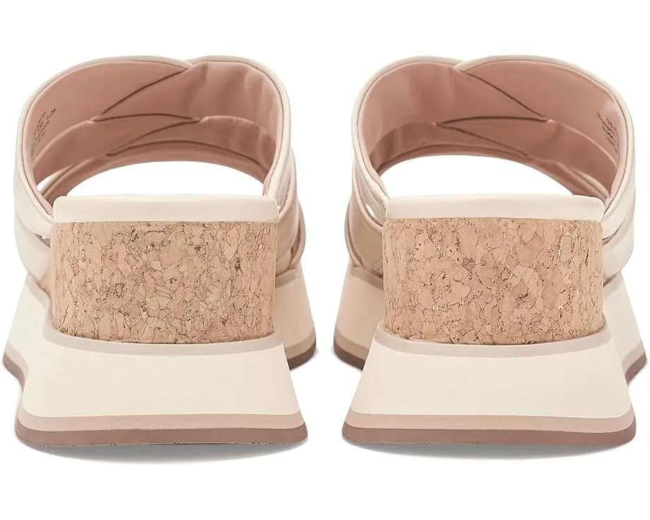 Сланцы Johnston & Murphy Colleen Triple Band Slide на клиновидном каблуке