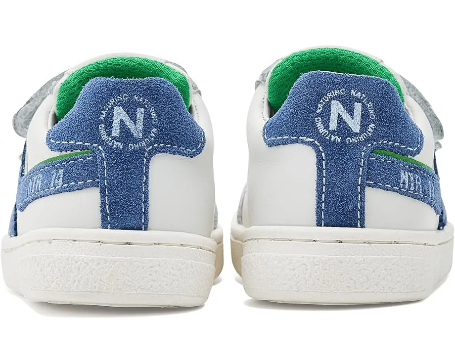 Кроссовки Naturino Marves Low Vl с кожаным верхом и двойной застежкой липучкой