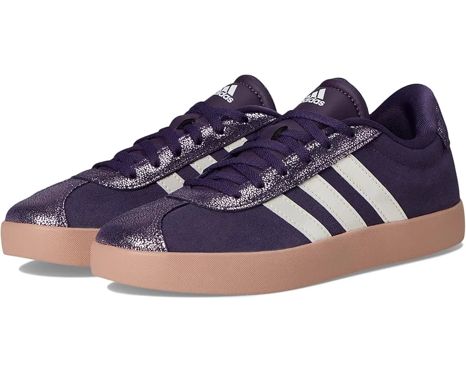 Детские кроссовки VL Court 3.0 от adidas с текстильным верхом для повседневной носки