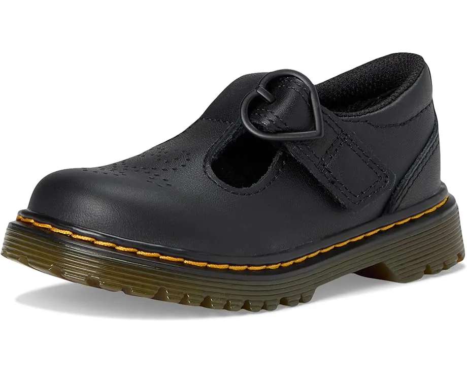 Туфли T-bar Dr. Martens Polley II T для малышей с перфорацией