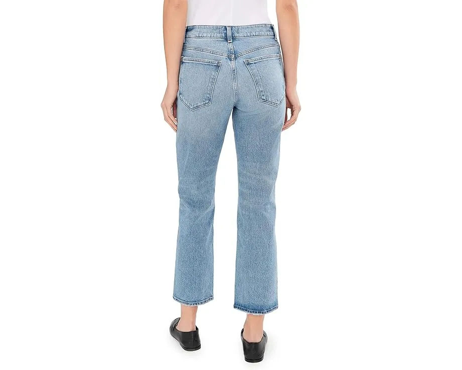 Джинсы Madewell SH Longline Straight в цвете Raebrook с завышенной талией