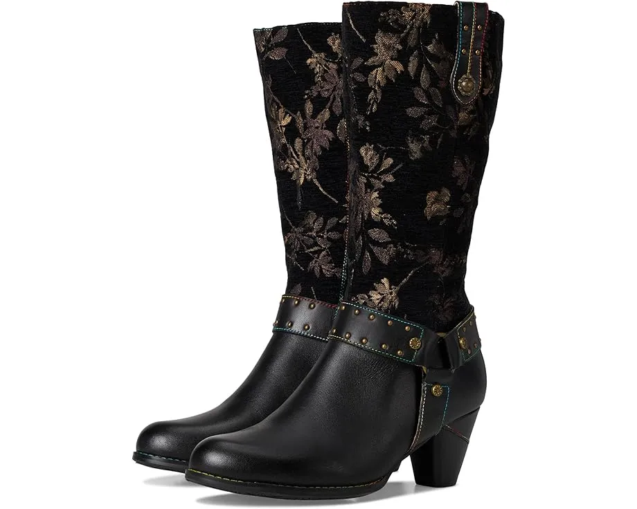 L'Artiste by Spring Step Сапоги Wyoming в ковбойском стиле с цветочным принтом