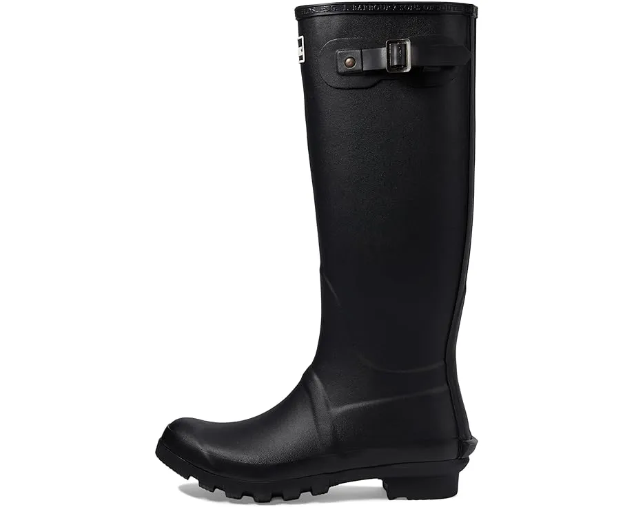 Резиновые сапоги Barbour Bede с подкладкой в клетку и регулируемой пряжкой