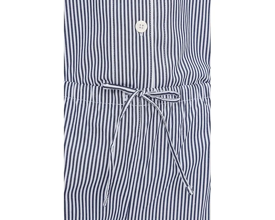 Пижамный комплект Lauren Ralph Lauren с длинным рукавом и отложным воротником