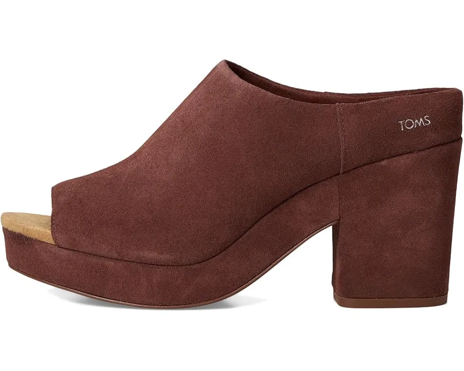 Босоножки TOMS Florence с открытым носком и устойчивым каблуком