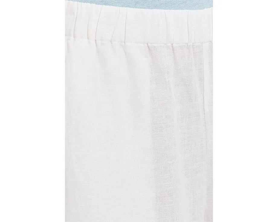Широкие брюки Eileen Fisher из органического льна длиной до щиколотки