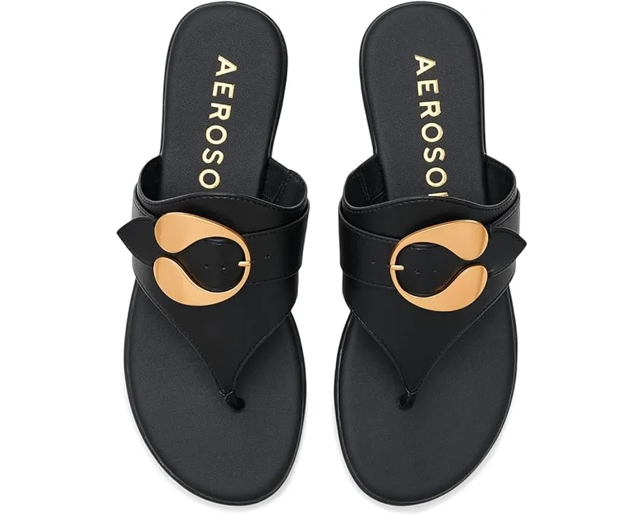 Aerosoles Glam босоножки на плоском ходу с декором и ортопедической стелькой