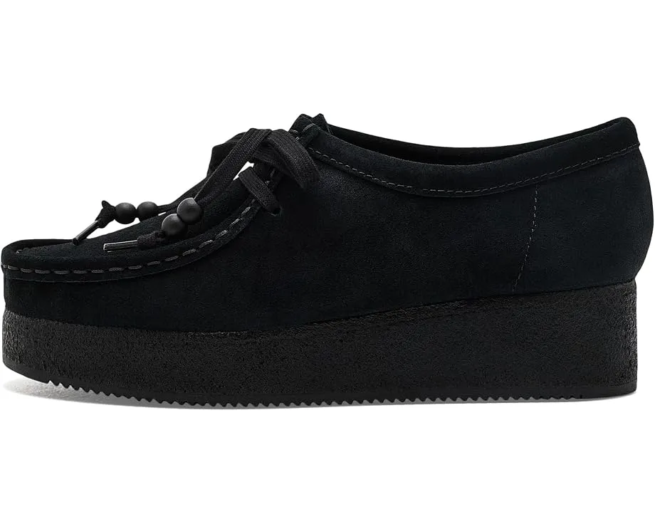 Кроссовки Clarks Wallacraft Bee на платформе из замши