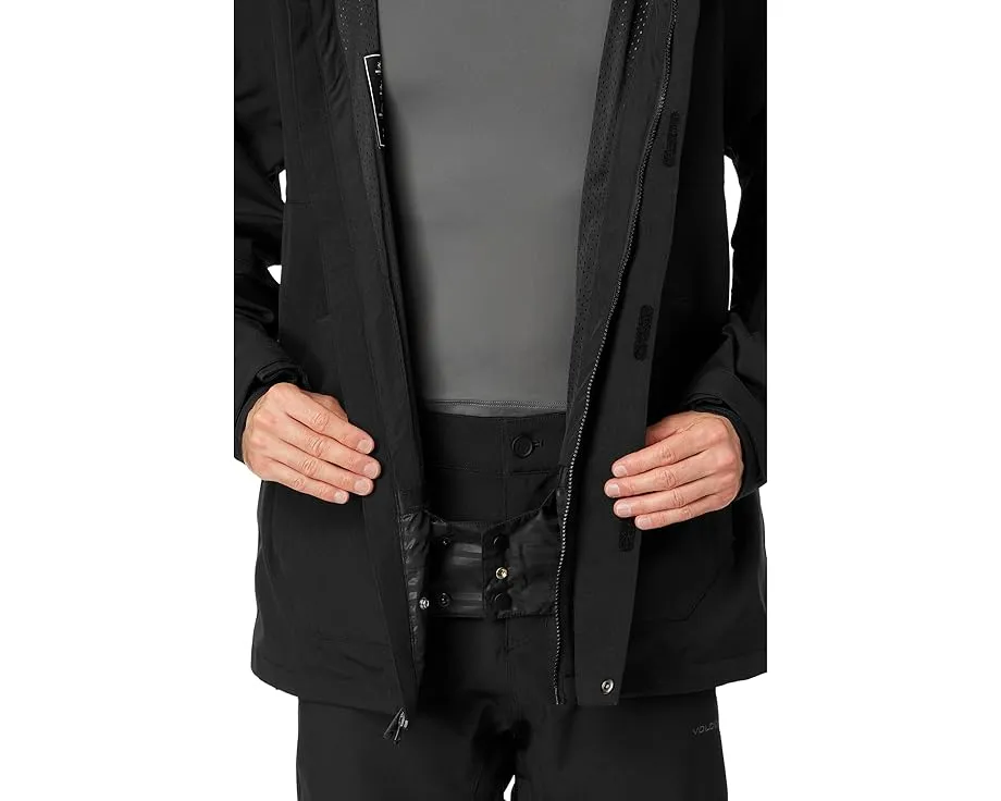 Куртка Volcom Brighton Full Zip с технологией Tech и защитой от непогоды