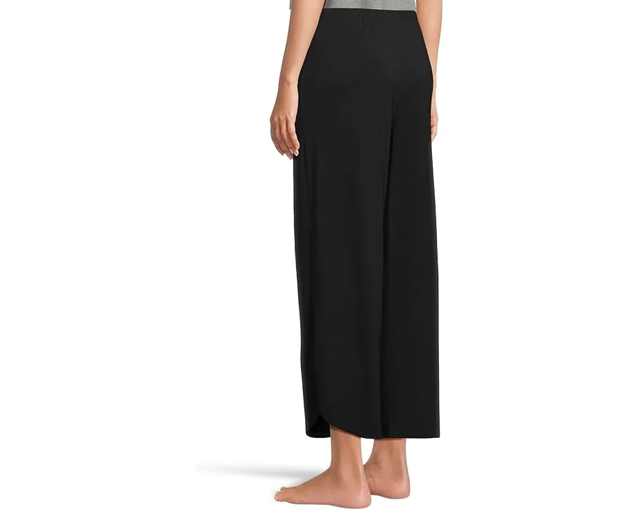 Укороченные штаны с фигурным низом из ультрамягкого джерси Barefoot Dreams