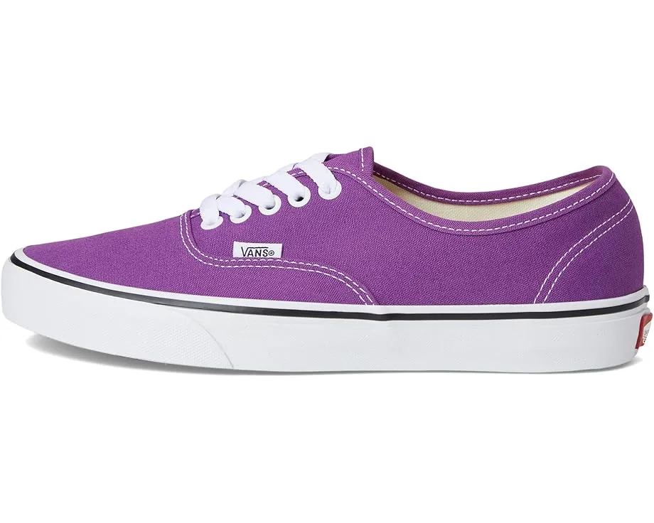 Кроссовки Vans Authentic с текстильным верхом и вафельной подошвой