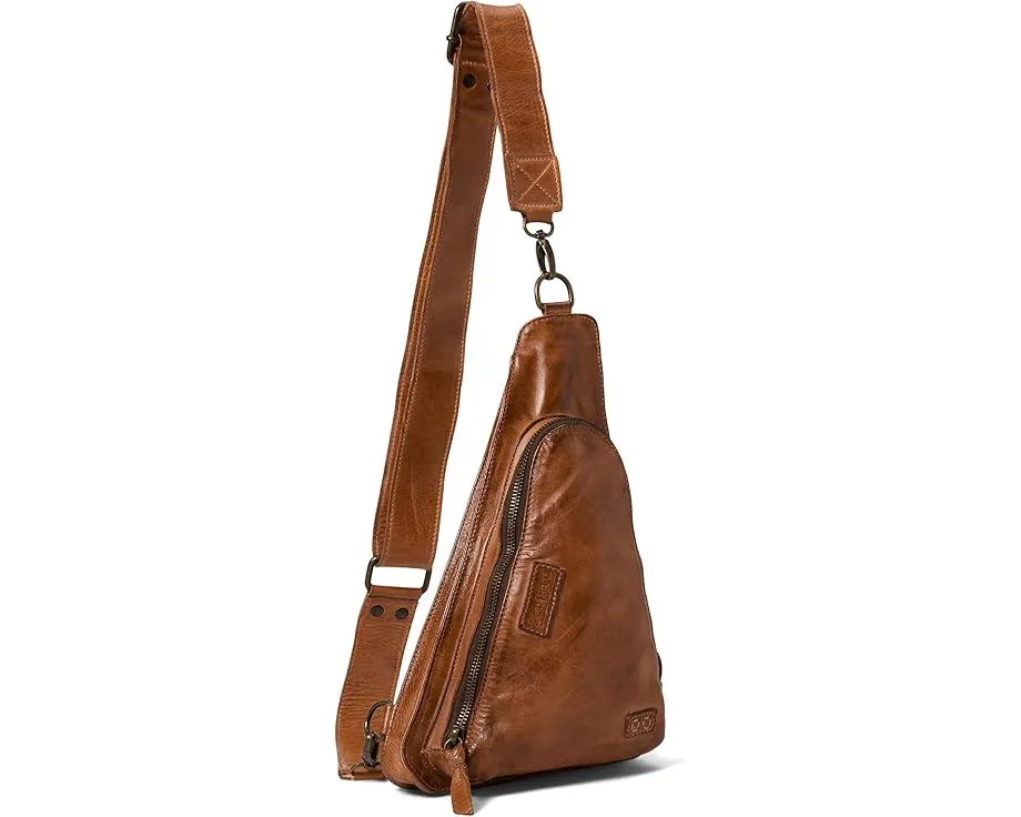 Слинг-сумка Bed Stu Adept из растительно-дубленой кожи треугольной формы