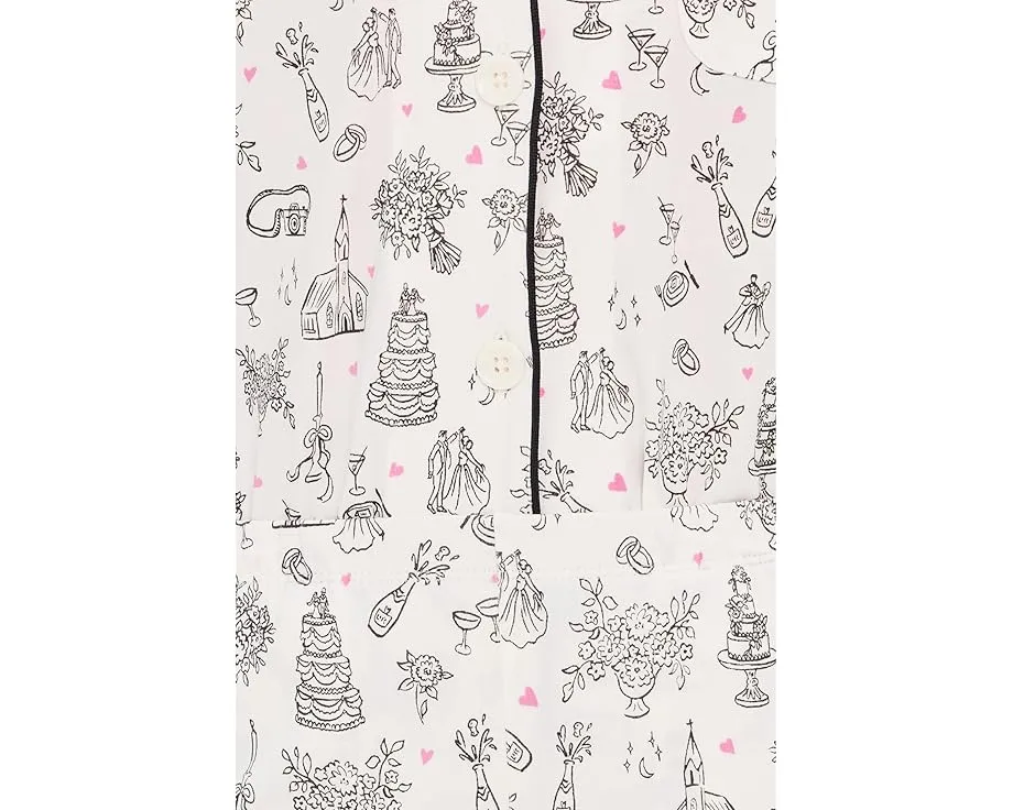 Комплект пижамы Bedhead PJs Classic с длинными рукавами из хлопкового трикотажа