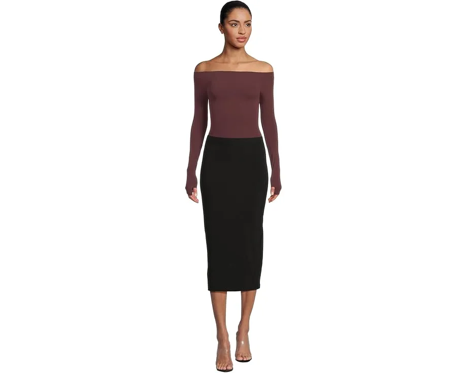 Боди Ballet Off-Shoulder от Commando с отверстиями для большого пальца