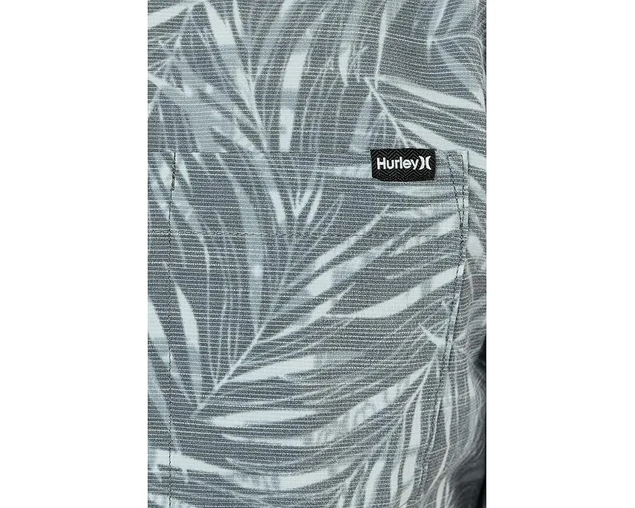 Hurley Newport Stretch Рубашка с коротким рукавом и эластичной тканью