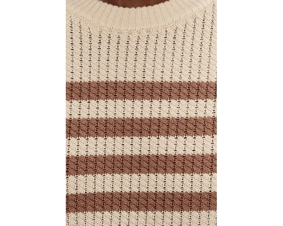 Свитер Lilla P Textured Wedge с короткими рукавами из экологичной смеси