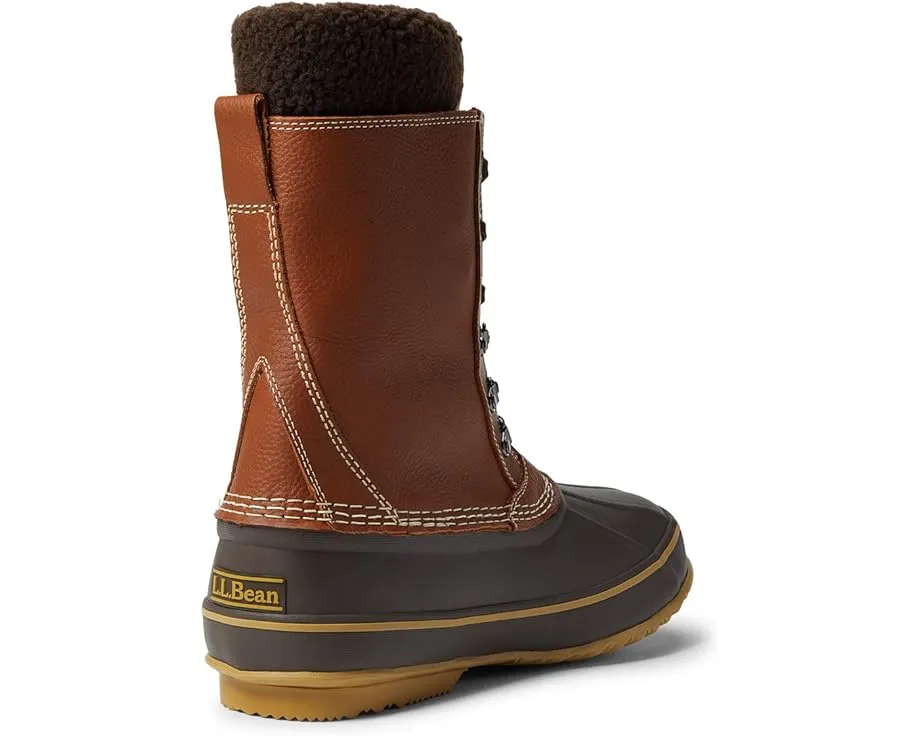 Зимние ботинки L.L.Bean Snow Boots из состаренной кожи на шнуровке
