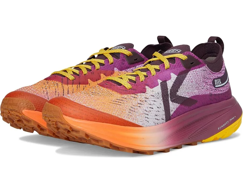 Трейловые кроссовки KEEN Seek с амортизацией QuantumFoamX и подошвой KEEN.ALL-TERRAIN