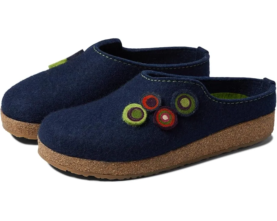 Haflinger Chloe домашние тапочки из шерстяного войлока с пробковой подошвой