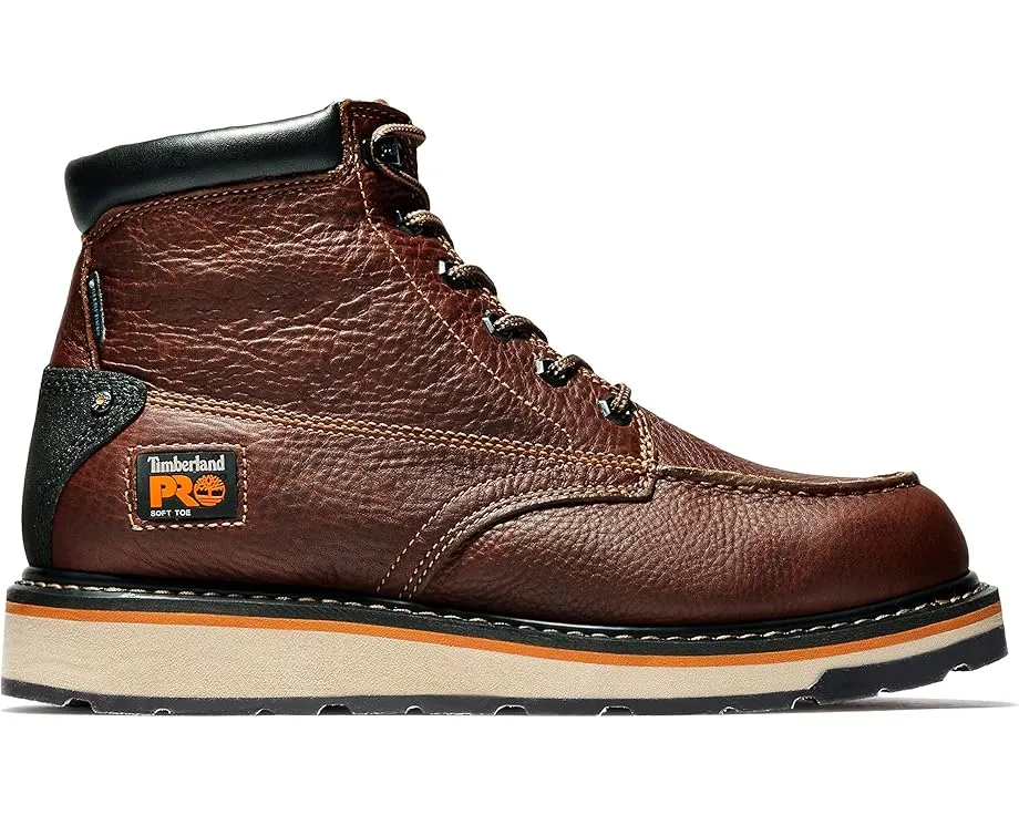 Timberland PRO Gridworks 6" водонепроницаемые ботинки с мягким мысом и мокасиновым носком