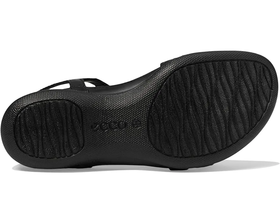 ECCO сандалии Flash T-Strap Sandal с кожаной стелькой и подошвой из ПУ
