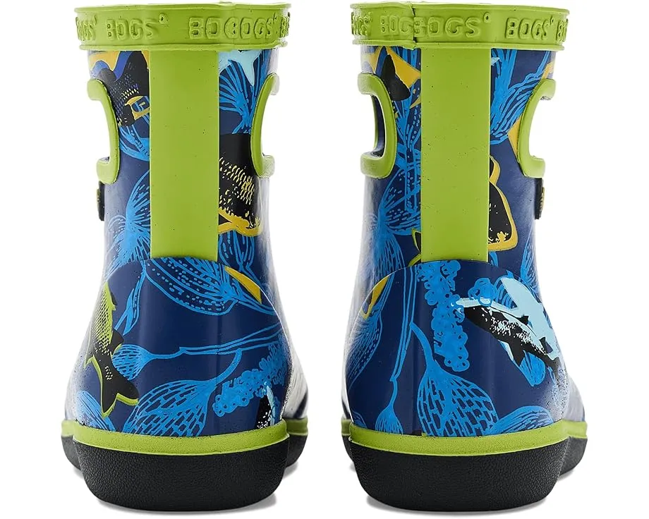 Детские сапоги Bogs Kids Skipper II Fish с принтом рыбок