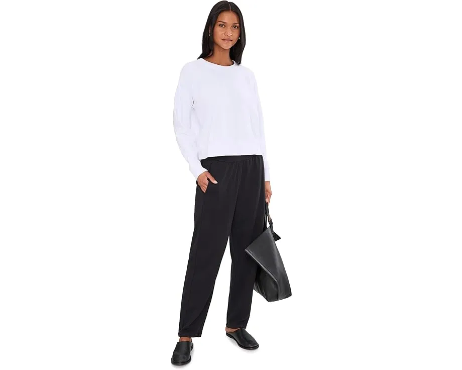 Брюки Eileen Fisher Garment Dyed Terry Slouch Ankle из органического хлопка