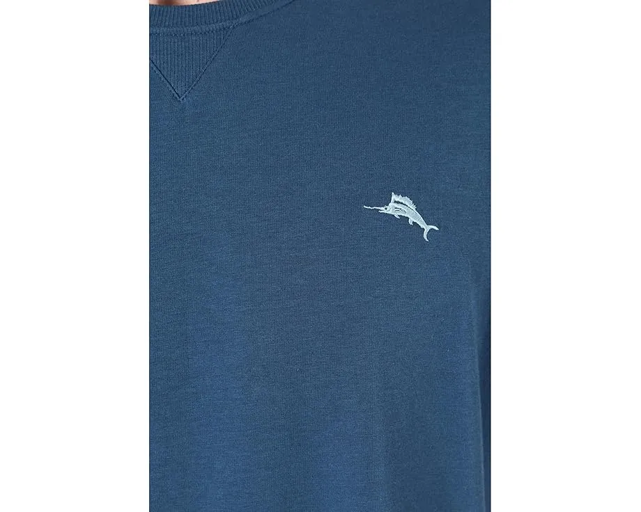 Футболка Tommy Bahama из хлопка и модала с коротким рукавом