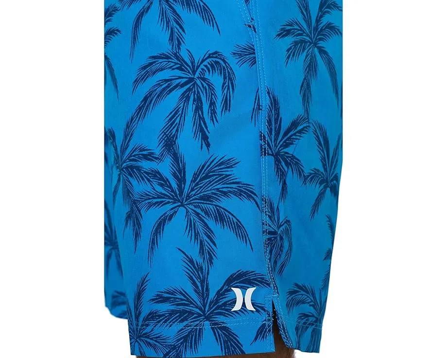 Плавки Hurley Palms Volley с четырехсторонним растяжением и защитой UPF 50+
