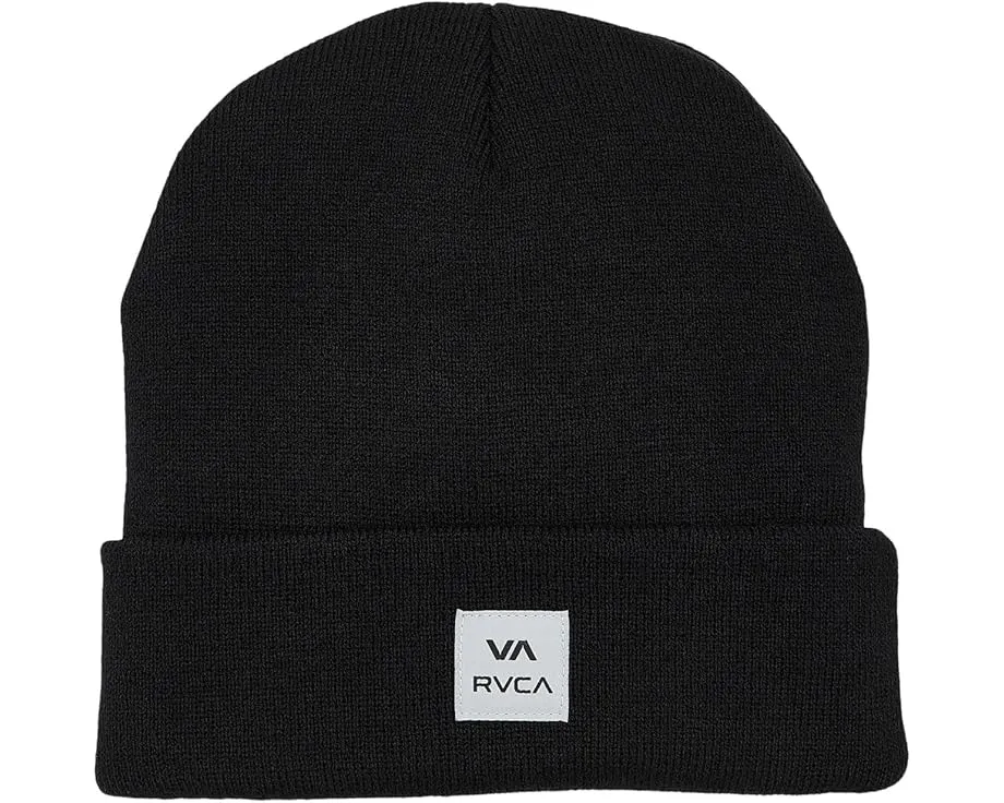 Шапка RVCA Va Atw Beanie с отворотом и тканой нашивкой
