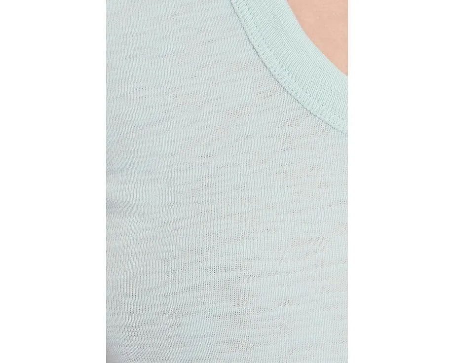 Lilla P Майка с круглым вырезом из рубчатого слаба облегающего кроя