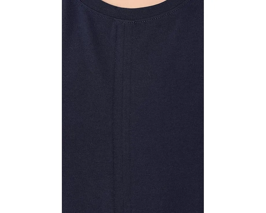 Платье Eileen Fisher Petite с круглым вырезом из пима-хлопка и стрейч-джерси